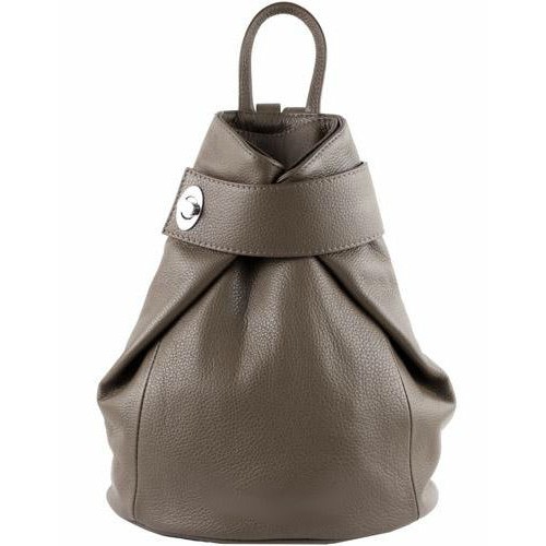 Кожаный рюкзак Bottega Carele BC709-taupe тауп