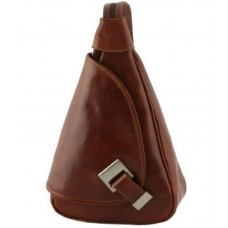 Кожаный рюкзак Bottega Carele BC710-brown коричневый