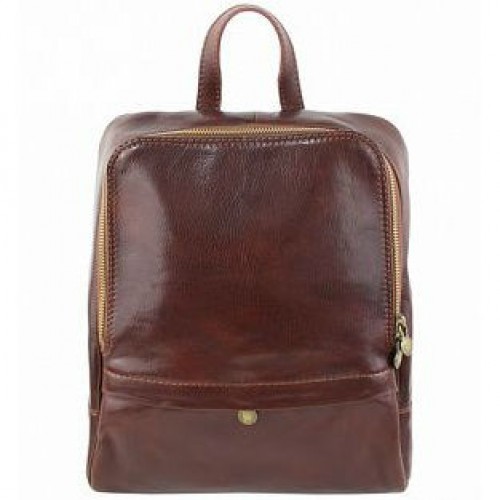 Кожаный рюкзак Bottega Carele BC711-brown