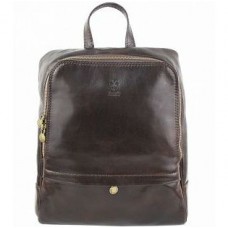 Шкіряний рюкзак BC711-darkbrown темно-коричневий