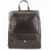 Шкіряний рюкзак BC711-darkbrown темно-коричневий