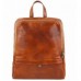 Кожаный рюкзак Bottega Carele BC711-ginger