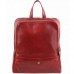Шкіряний рюкзак BC711-red червоний