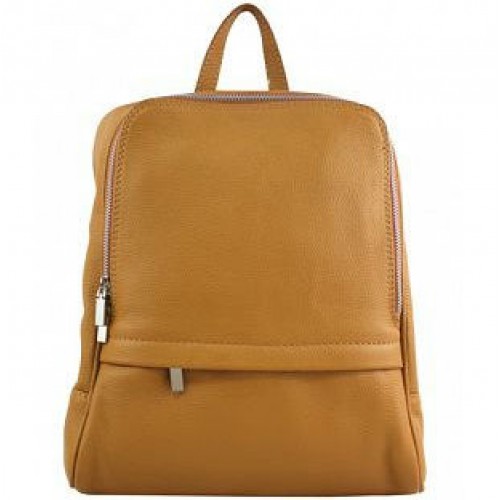 Кожаный рюкзак Bottega Carele BC712-ginger
