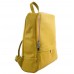 Шкіряний рюкзак BC712-yellow жовтий