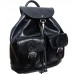 Кожаный рюкзак Bottega Carele BC715 черный