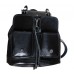 Кожаный рюкзак Bottega Carele BC715 черный