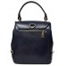 Шкіряний жіночий рюкзак Bottega Carele BC726-blue Синій
