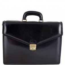 Шкіряний портфель BC803-black чорний