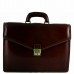 Шкіряний портфель BC803-darkbrown темно-коричневий