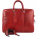 Кожаный женский портфель Bottega Carele BC805 красный
