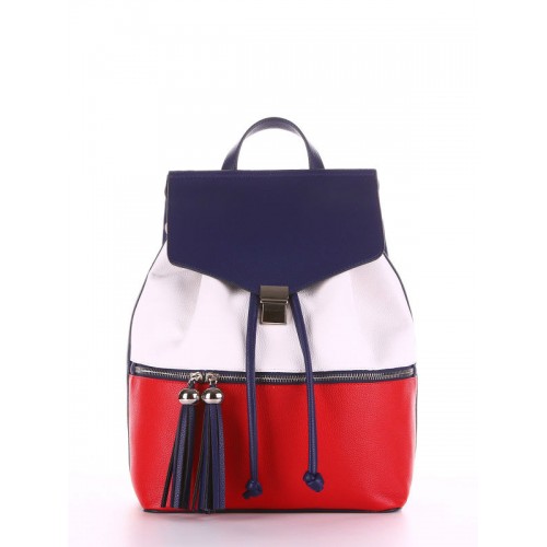 Рюкзак Alba Soboni 180051 синьо-білий