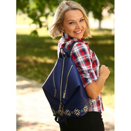 Рюкзак Alba Soboni 181402 синій