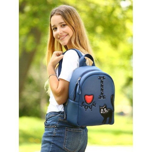 Рюкзак Alba Soboni 181552 синій