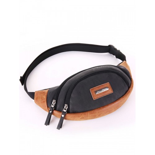 Сумка на пояс Alba Soboni 181663 черная