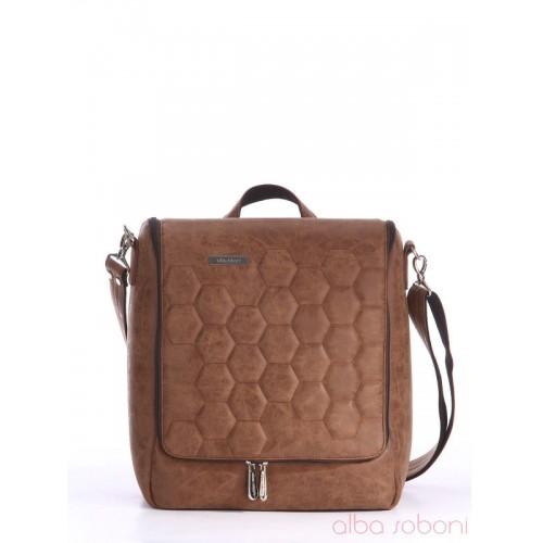 Сумка Alba Soboni 162822 коричнева