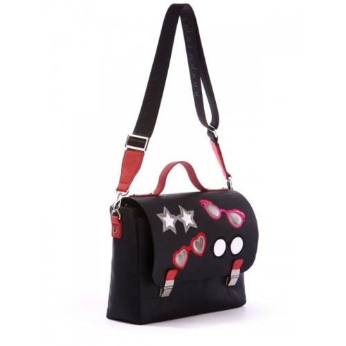 Сумка-портфель Alba Soboni 171335 черная