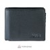 Шкіряне чоловіче портмоне AMO ACCESSORI AMO168-20black чорне