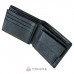 Шкіряне чоловіче портмоне AMO ACCESSORI AMO168-20black чорне