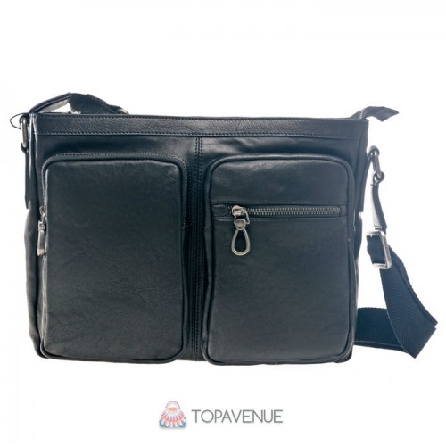 Деловая сумка AMO ACCESSORI AMO9977black черная