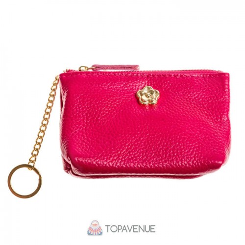 Женский ключник AMO ACCESSORI AMO389pink розовый