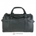 Шкіряна дорожня сумка AMO ACCESSORI AMO7832-1black чорна