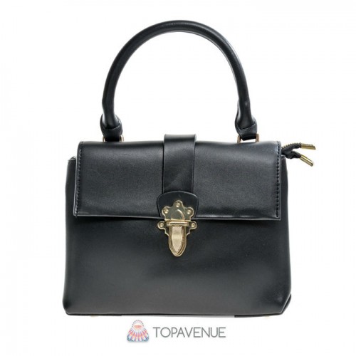 Стильная женская сумка AMO ACCESSORI AMO8173black черная
