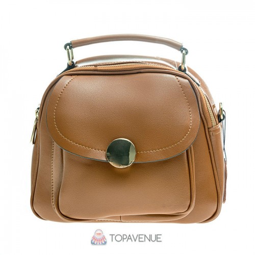Женская сумка AMO ACCESSORI AMO8147cognac коньяк