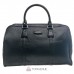 Шкіряна дорожня сумка AMO ACCESSORI AMO9950black чорна
