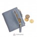 Жіноче портмоне AMO ACCESSORI AMO6028lightblue блакитне