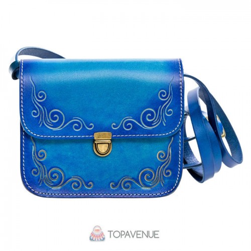 Женская сумка AMO ACCESSORI AMO6181blue синяя