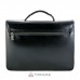 Кожаный портфель AMO ACCESSORI AMO9205-1black черный