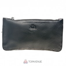 Шкіряний клатч AMO ACCESSORI AMO9939-1black чорний