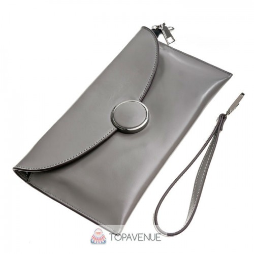 Женский клатч AMO ACCESSORI AMO8021grey серый