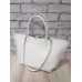 Жіноча сумка ANKO Флай натуральна шкіра біла з плетінкою