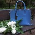 Сумка жіноча "СОЛО" натуральна шкіра сіро-бузковий