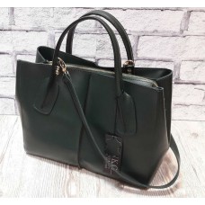 Сумка жіноча "ФОРТУ" натуральна шкіра смарагдова