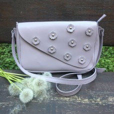 Сумка жіноча "Діа" натуральна шкіра біла