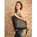 Сумка Babak Tote Black 857076 кожаная чёрная