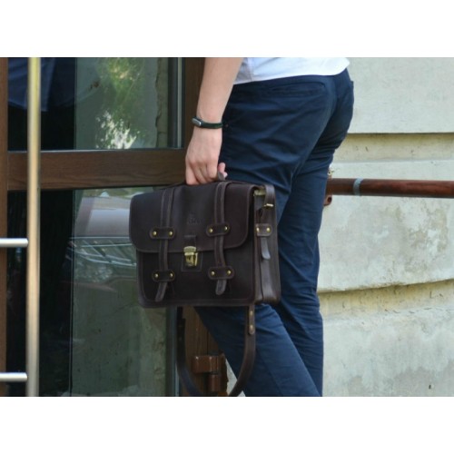 Портфель 863351+ коричневий