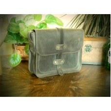 Жіноча шкіряна сумка Folk 865051 коричнева