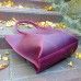 Женская кожаная сумка Shopper Marsala 894066 бордо