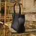 Жіноча шкіряна сумка Shopper Black 894076 чорна