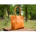 Кожаная сумка Shopper Camel 894079 кемел