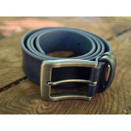 Ремінь синій 3.5 см 35С