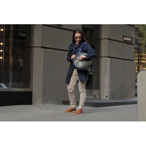 Сумка Round ODb 916095/98 зелена