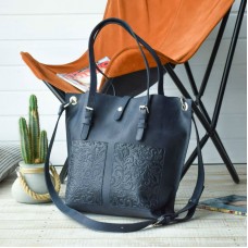 Сумка Print Blue 909062 синяя