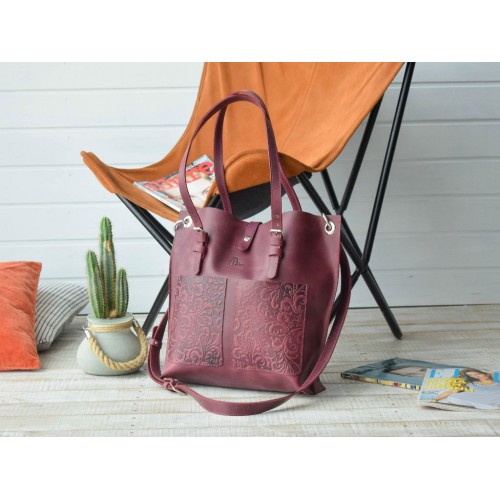 Сумка Print Marsala 909066 марсала