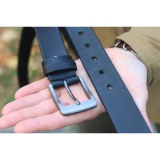 Ремінь чорний 3.5 см 35Ч