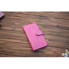 Портмоне кожаное BABAK 129 129091 малиновое